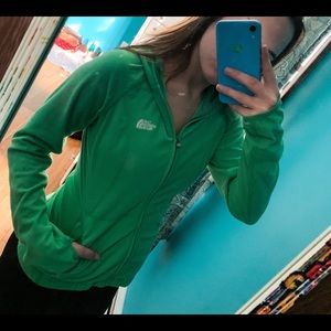 North Face zip up hoodie